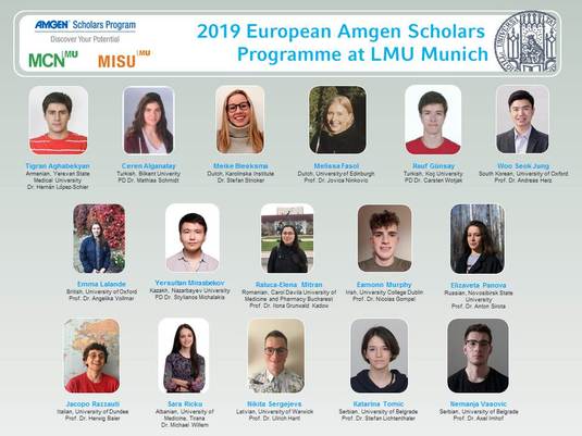 Amgen Scholars 2019